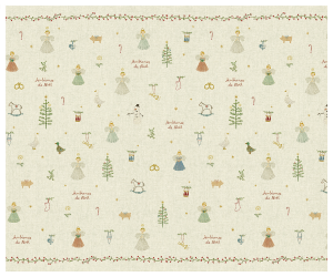 Dekoracyjny papier rolka AMBIANCE DE NOEL 10 m Maileg