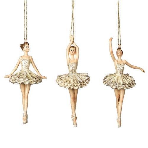 Zawieszka choinkowa BALLERINA 11 CM