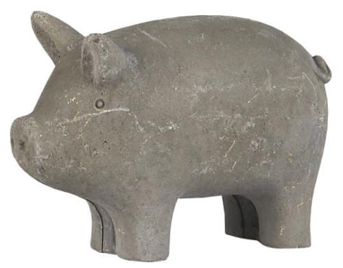 Świnka z żywicy Ib Laursen