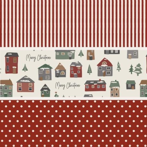 Zestaw 3 rolek papieru COSY CHRISTMAS Ib Laursen