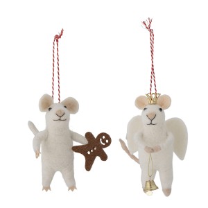 Zestaw dekoracji choinkowych MOUSEY ANGELS Bloomingville