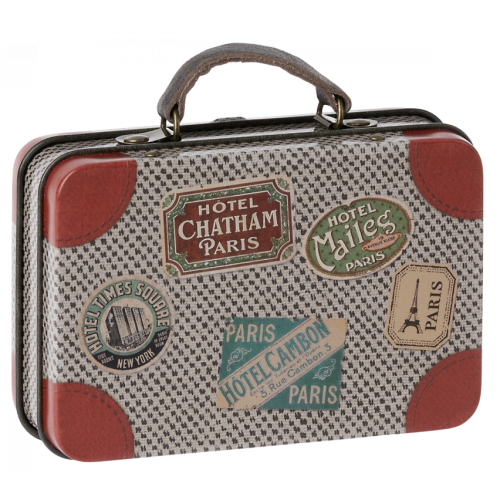 Metalowa walizeczka GREY TRAVEL Maileg