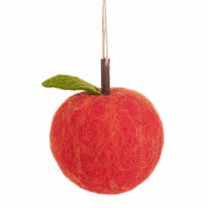 Dekoracja choinkowa FELT APPLE