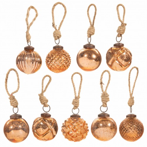 Zestaw 9 bombek COOP CRACKLE