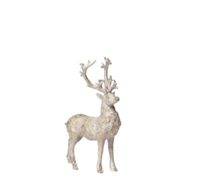 Dekoracja SERAFINA DEER LIGHT GOLD 14 x 8 cm Lene Bjerre 