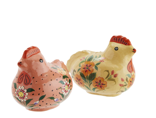 Dekoracyjna kura 10 cm EASTER RETRO MADAM STOLTZ