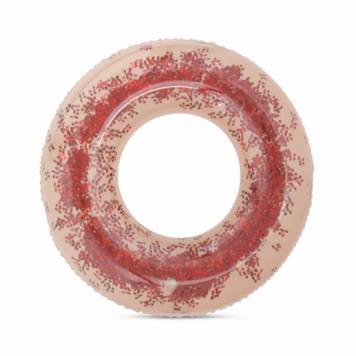 Koło do pływania JUNIOR TRANSPARENT BLUSH Konges Slojd