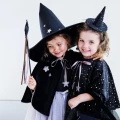 Aksamitna peleryna RAVEN STARRY VELVET CAPE