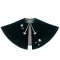 Aksamitna peleryna GERTRUDE WITCH CAPE