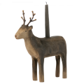 Drewniany świecznik REINDEER MEDIUM Maileg