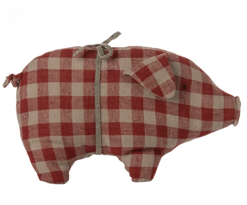 Świnka RED CHECK Maileg