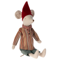 Myszka świąteczna CHRISTMAS MOUSE BOY 37 cm Maileg