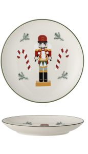 Talerzyk NUTCRACKER RED 16 cm Bloomingville
