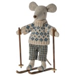 Myszka narciarz DAD WINTER MOUSE Maileg 