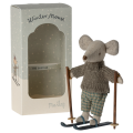Myszka narciarka BIG BROTHER WINTER MOUSE Maileg