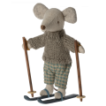 Myszka narciarka BIG BROTHER WINTER MOUSE Maileg