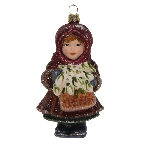Dekoracja choinkowa XMAS GIRL