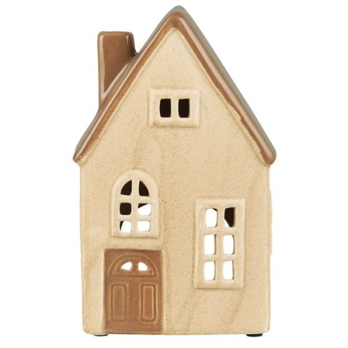 Ceramiczna kamienica latarenka PLAIN 3 WINDOWS IB Laursen 27633-35