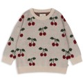 Dzianinowy sweterek LAPIS CHERRY 2-10 Y Konges Slojd