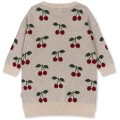 Dzianinowa sukienka LAPIS CHERRY 2-10 Y Konges Slojd