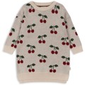 Dzianinowa sukienka LAPIS CHERRY 2-10 Y Konges Slojd