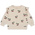 Bluza dresowa LOU FRILL CERISE 2-10 Y Konges Slojd