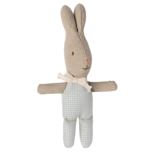 Króliczek 11 cm LIGHT BLUE CHECK Maileg
