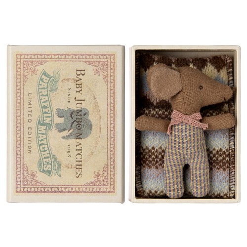 Myszka SLEEPY WAKEY BABY MOUSE ROSE Maileg