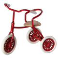 Rowerek dla myszek Abri a tricycle RED 9 cm Maileg