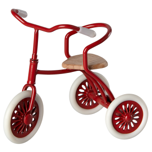 Rowerek dla myszek Abri à tricycle RED 9 cm Maileg  
