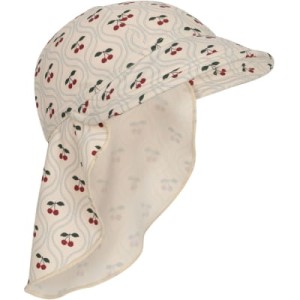 Kapelusz kąpielowy UPF 50+ CHERRY MOTIF 1-8 Y Konges Slojd