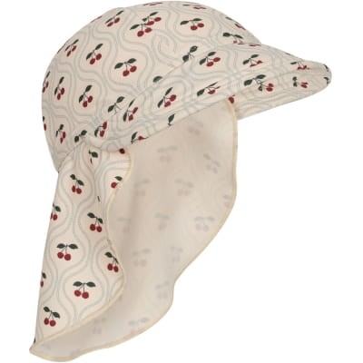 Kapelusz kąpielowy UPF 50+ CHERRY MOTIF Konges Slojd