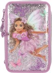 Piórnik trzykomorowy z wyposażeniem GLITTER FAIRY