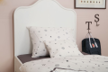 Ndoto Textile White STARS IN THE GALAXY bedding set
