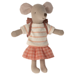 Myszka Big Sister TRICYCLE MOUSE Coral Maileg  