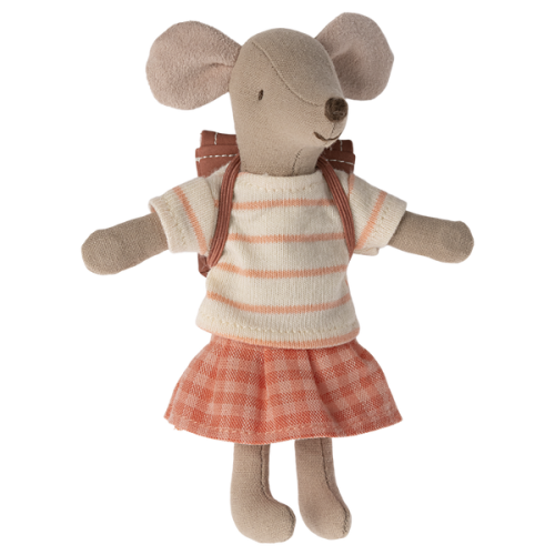 Myszka Big Sister Tricycle Mouse Coral