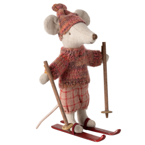 Myszka narciarz BIG SISTER SKI SET Maileg 