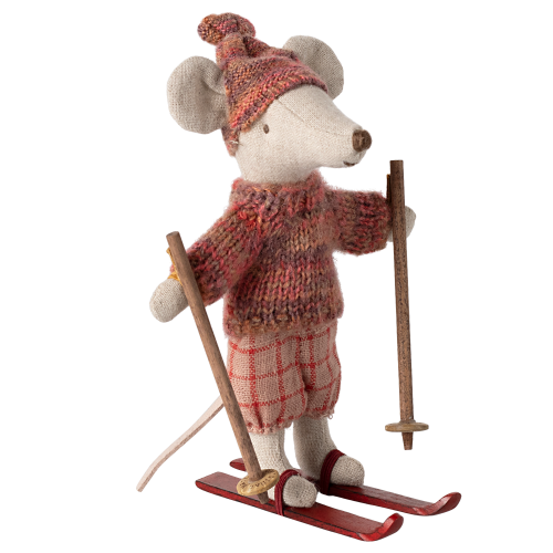 Myszka narciarz BIG SISTER SKI SET Maileg