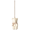 Dekoracja choinkowa TEDDY BEAR OFF WHITE ROSE Maileg