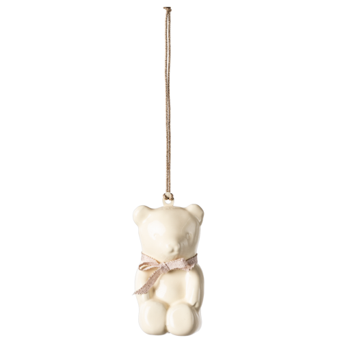 Dekoracja choinkowa TEDDY BEAR OFF WHITE ROSE Maileg