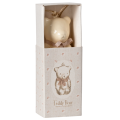 Dekoracja choinkowa TEDDY BEAR OFF WHITE ROSE Maileg