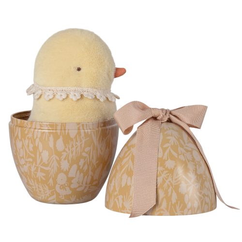 Pisanka z pluszowym kurczaczkiem Maileg