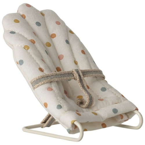 Leżaczek dla myszek BABYSITTER DOTS Maileg