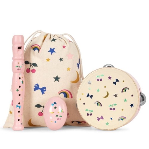 Zestaw instrumentów drewnianych RAINBOW TWINKLE Konges Slojd