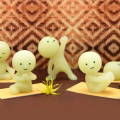 Smiski laleczka świecąca w ciemności YOGA