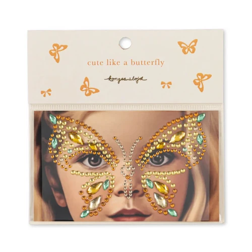 Zestaw biżuterii na twarz LEMONADE BUTTERFLY Konges Slojd