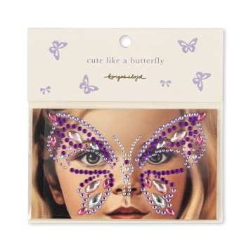 Zestaw biżuterii na twarz PURPLE BUTTERFLY Konges Slojd