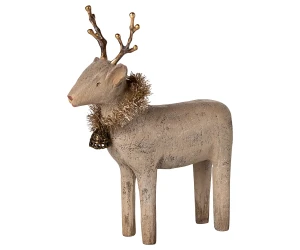 Drewniany RENIFER figurka NATURE Maileg   