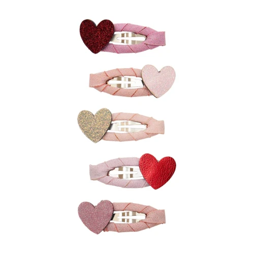 182092-27 Zestaw spinek HEART MINI CLIC CLACS Mimi &amp; Lula