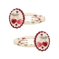 Zestaw spinek SCALLOPED FRAMED CHERRIES